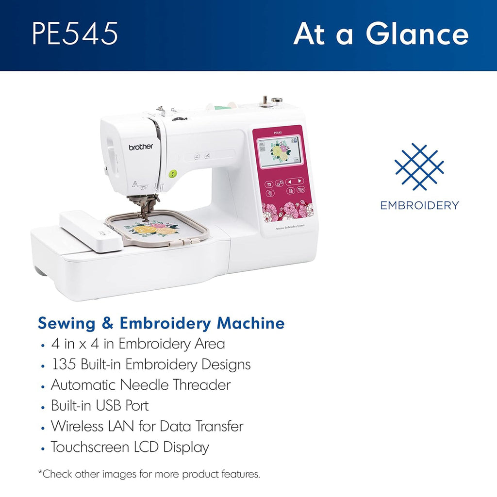 Brother PE545 Embroidery Machine Sewing Parts Online