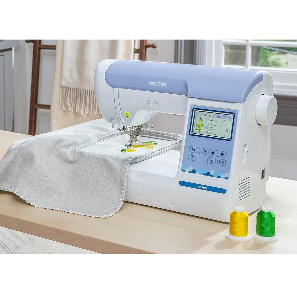 Brother PE900 Embroidery Machine w/ FREE Repositionable 5" x 12" Hoop Sewing Parts Online