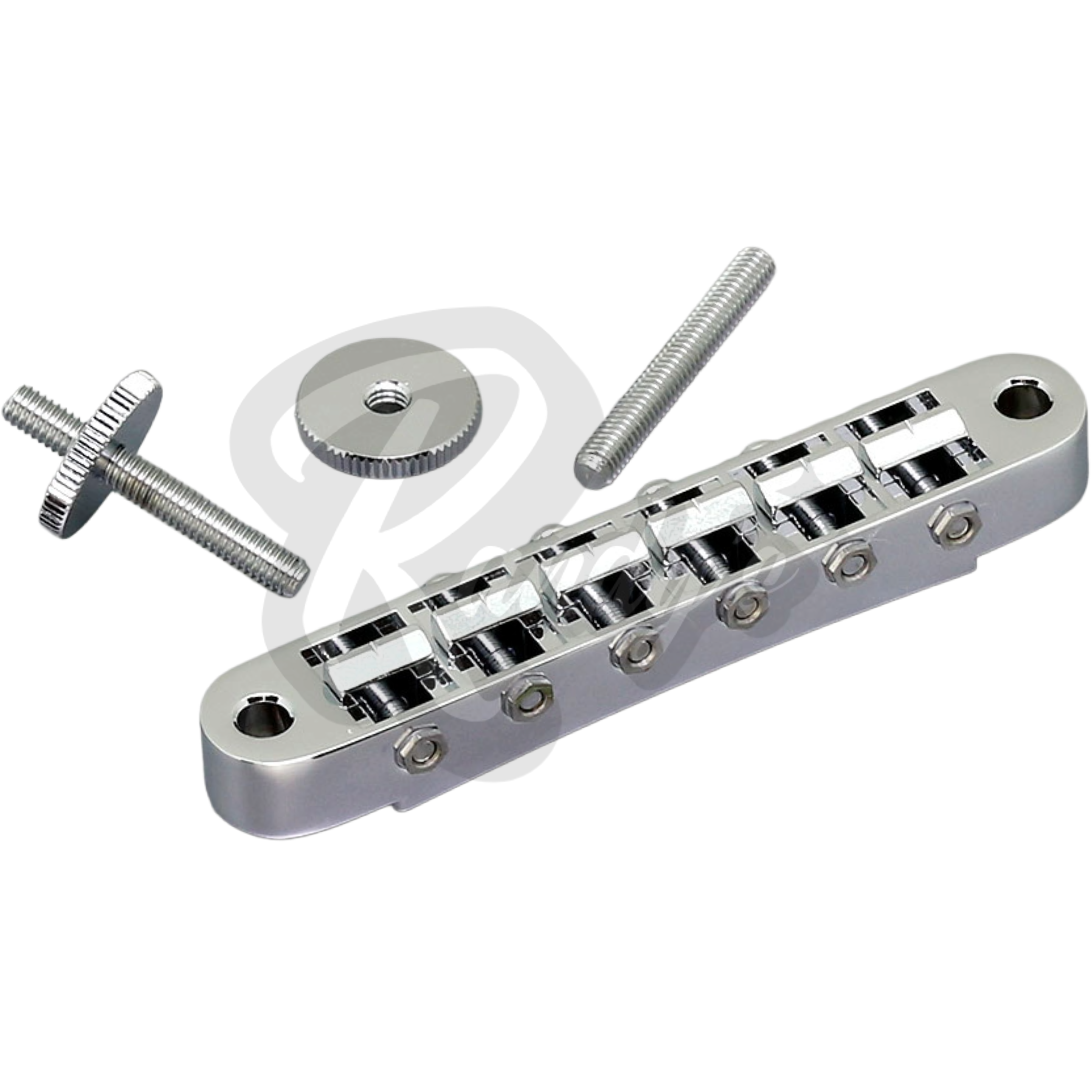 GE103B Nashville Tune-O-Matic Bridge w/ M4 Posts - Fits Gibson® Randy's LLC