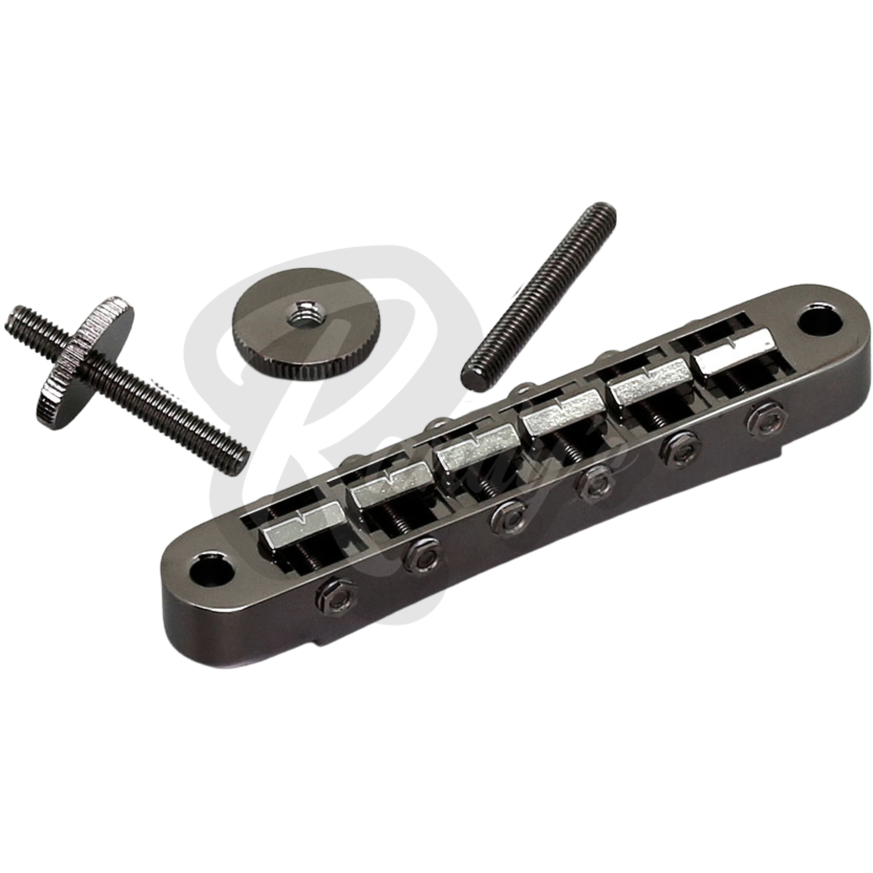 GE103B Nashville Tune-O-Matic Bridge w/ M4 Posts - Fits Gibson® Randy's LLC