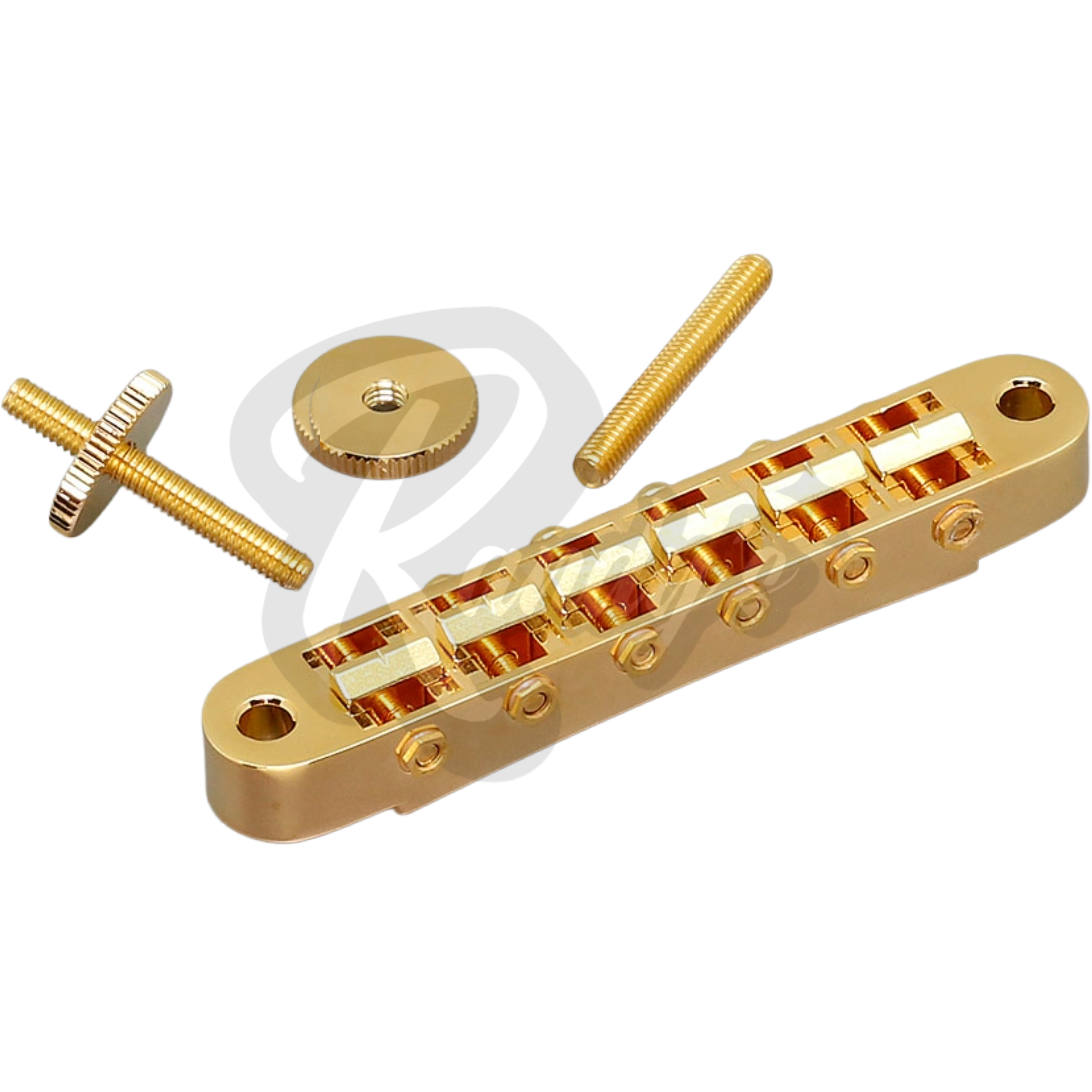 GE103B Nashville Tune-O-Matic Bridge w/ M4 Posts - Fits Gibson® Randy's LLC