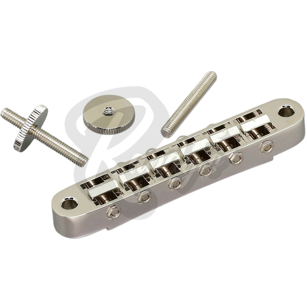 GE103B Nashville Tune-O-Matic Bridge w/ M4 Posts - Fits Gibson® Randy's LLC