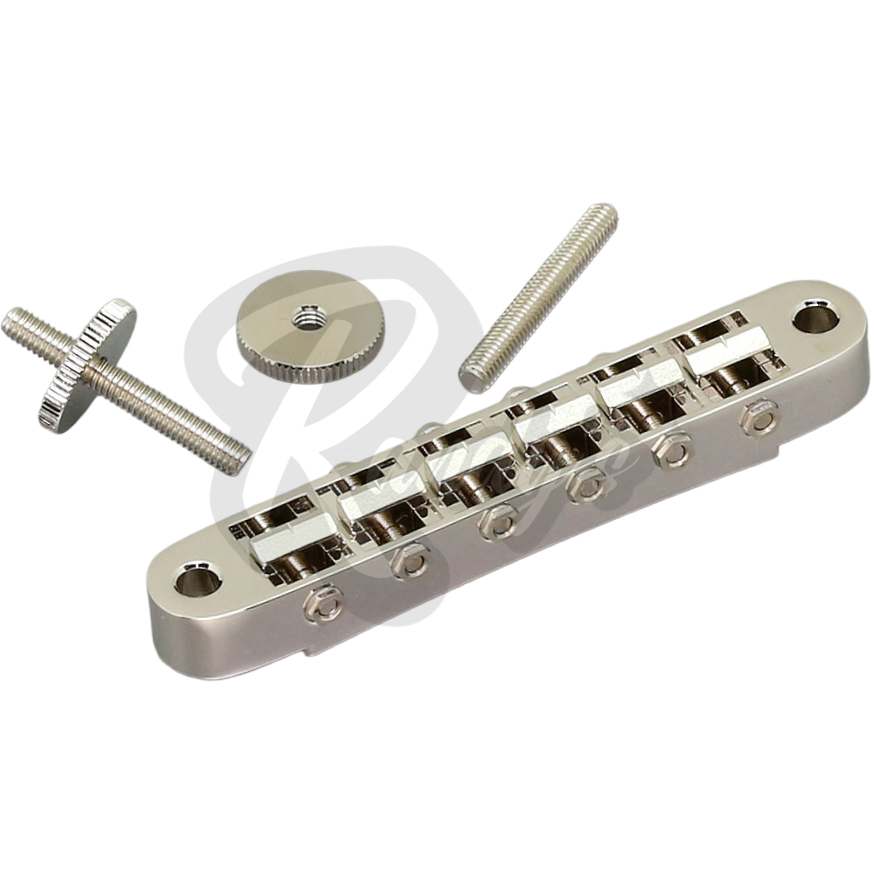 GE103B Nashville Tune-O-Matic Bridge w/ M4 Posts - Fits Gibson® Randy's LLC