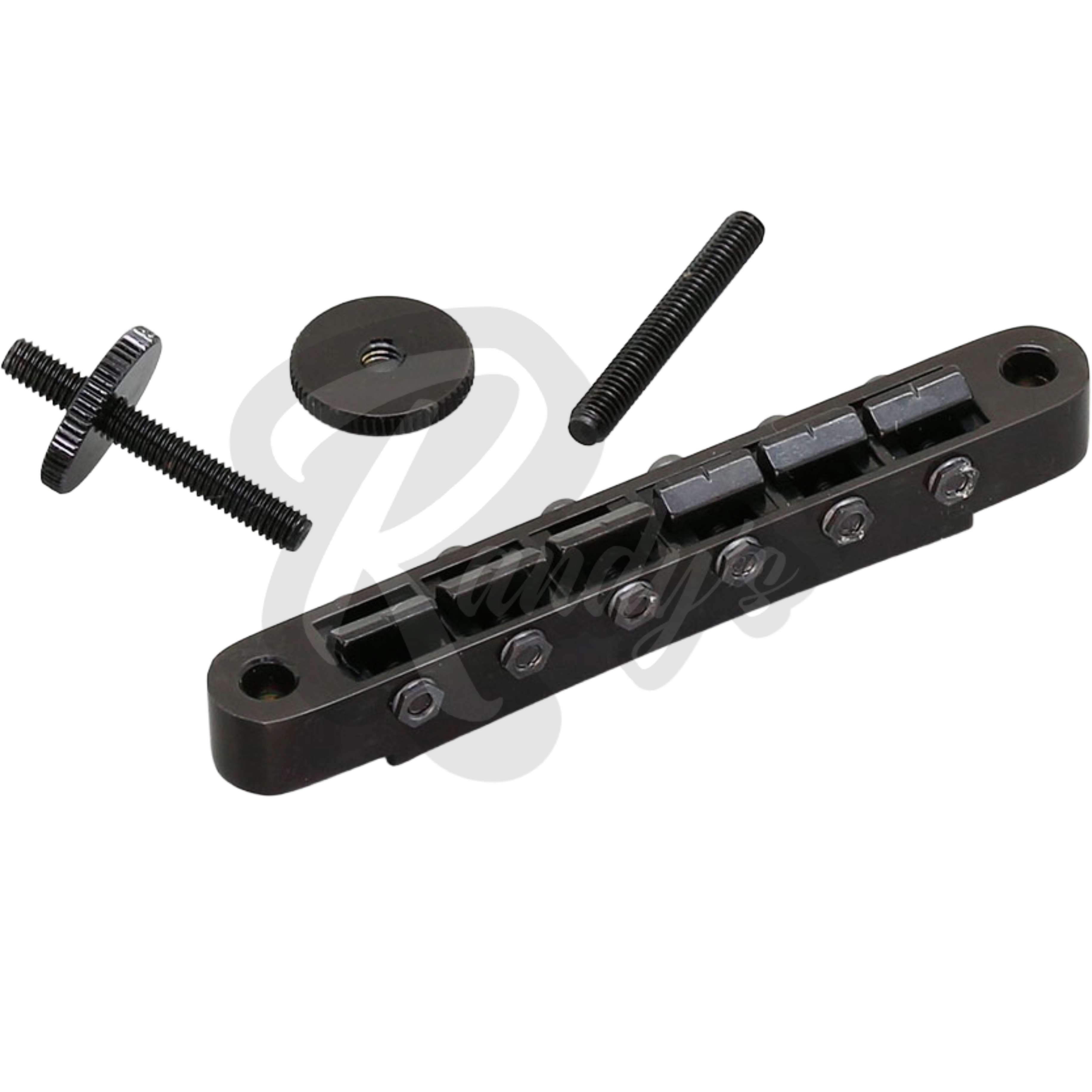 GE104B Nashville Tune-O-Matic Bridge w/ M4 Posts - Fits Gibson® Randy's LLC