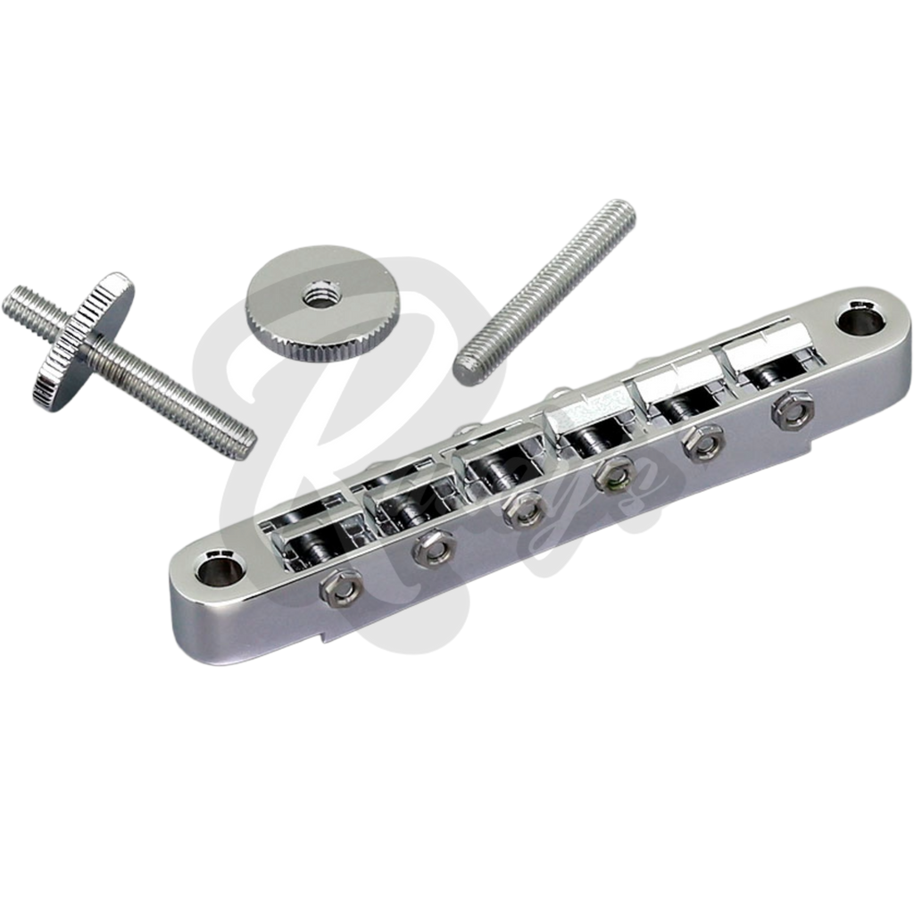 GE104B Nashville Tune-O-Matic Bridge w/ M4 Posts - Fits Gibson® Randy's LLC