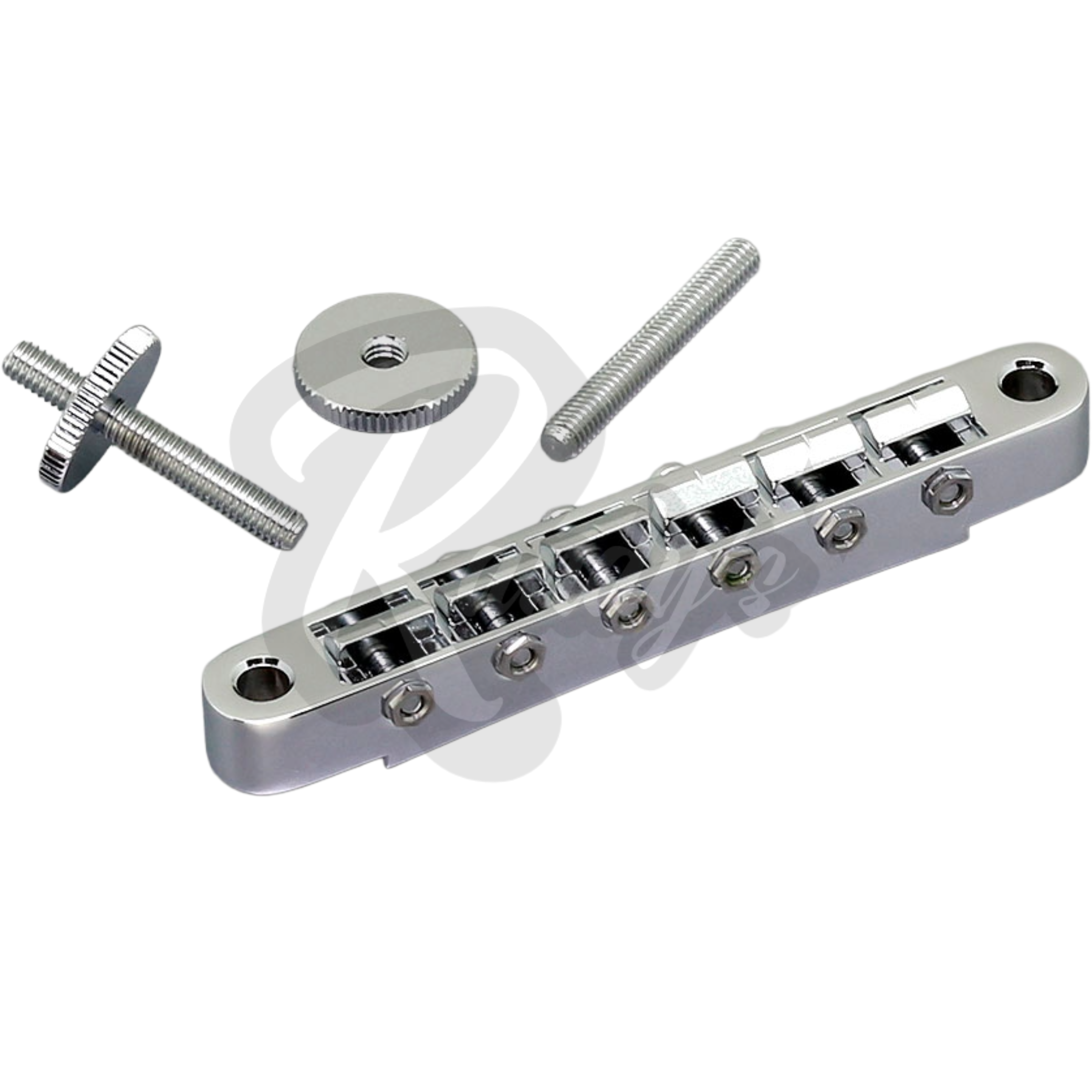GE104B Nashville Tune-O-Matic Bridge w/ M4 Posts - Fits Gibson® Randy's LLC