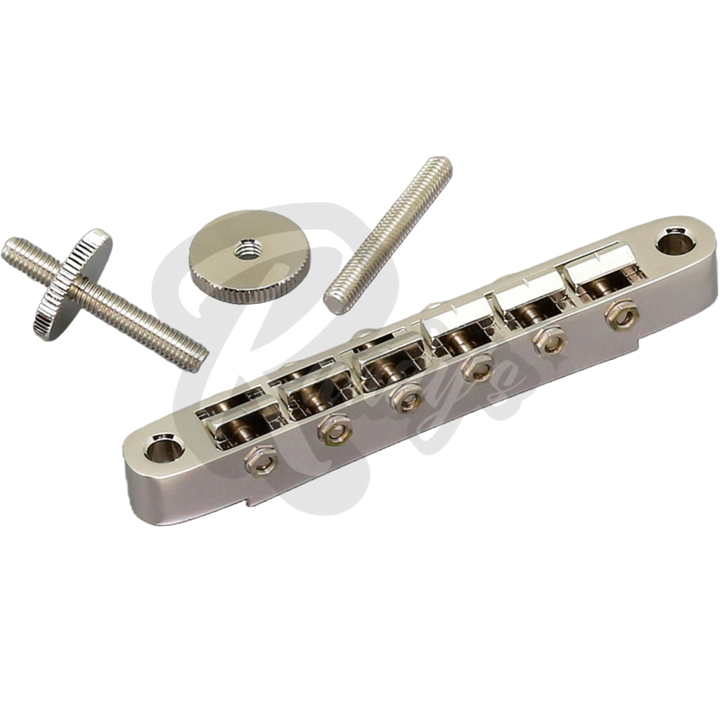 GE104B Nashville Tune-O-Matic Bridge w/ M4 Posts - Fits Gibson® Randy's LLC