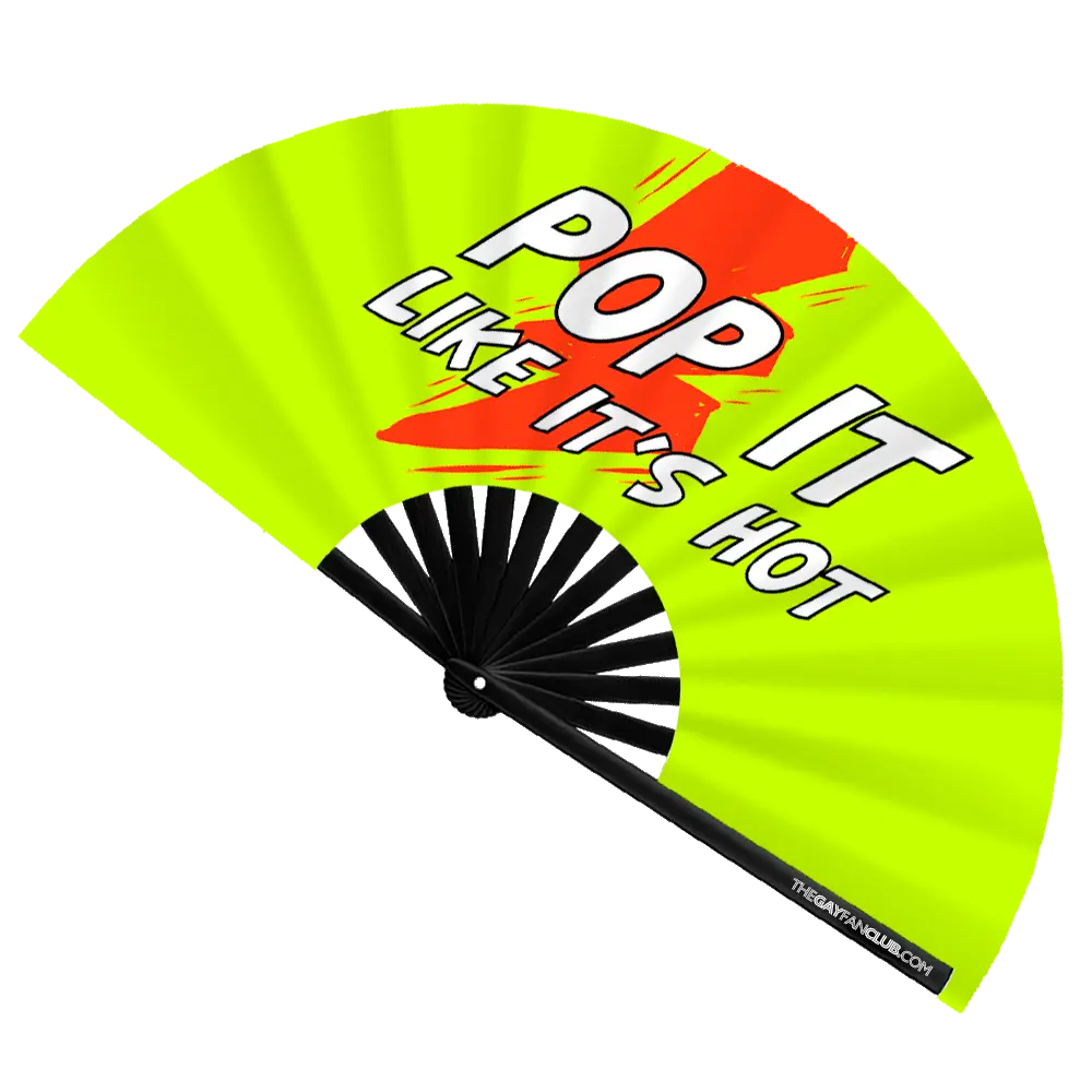 Poppers Fan (UV) The Gay Fan Club