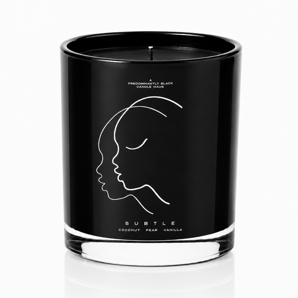 A SUBTLE CANDLE - ORIGINAL ARTWORK Predominantly Black