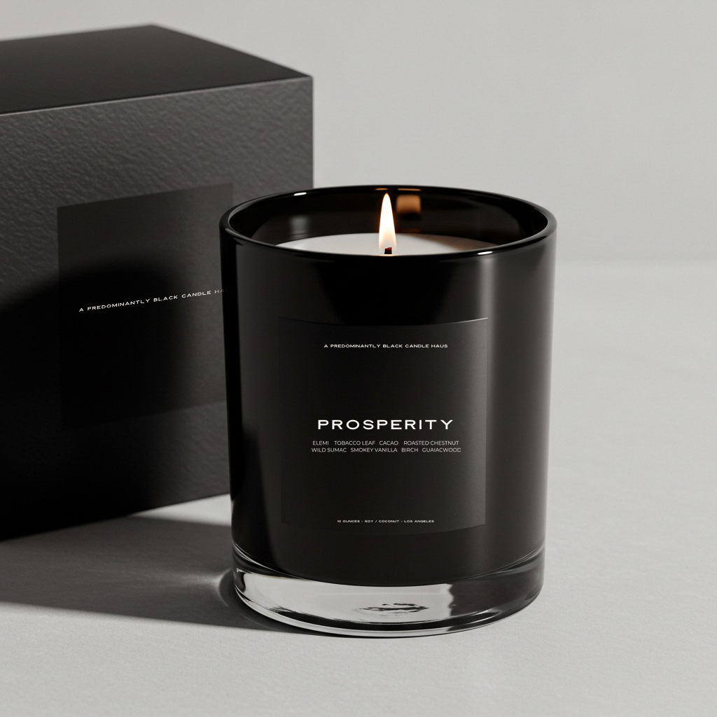 A PROSPERITY CANDLE Predominantly Black