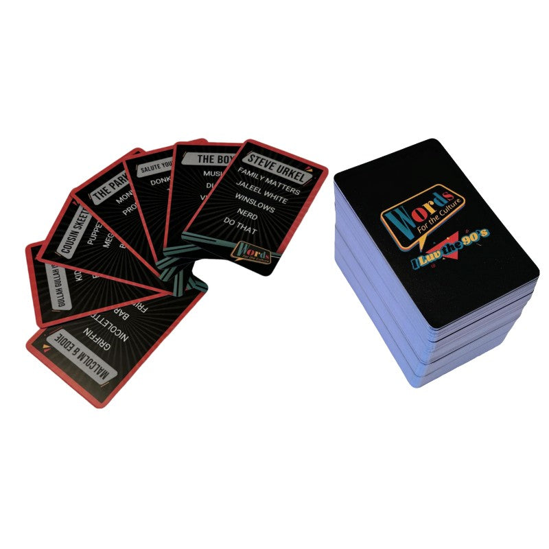 Tabu (Words) for the Culture - I Luv the 90's Edition Black Owned Games