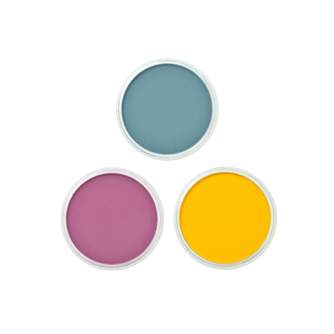 PanPastel® Custom 3-Set -Magenta Shade (430.3), Turquoise Shade (580.3), Dairylide Yellow (250.5) ShopSketchBox