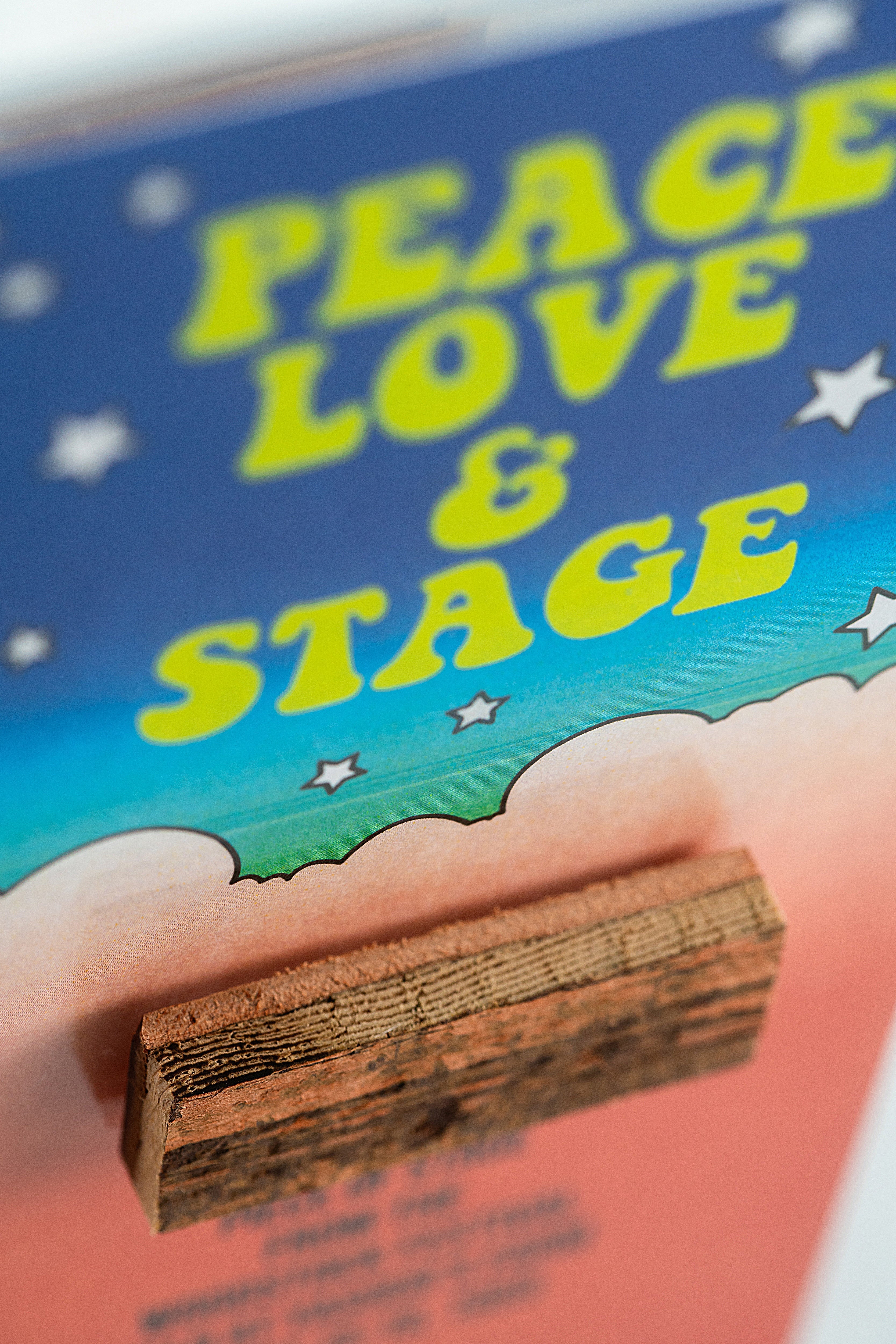 Peace, Love, & Stage Acrylic Stage Frame Peace Of Stage LLC