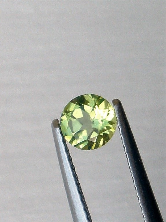 Peridot Round Cut Pakistan Gemstone Calibrated Natural Nice VS AA rocksolidfossils