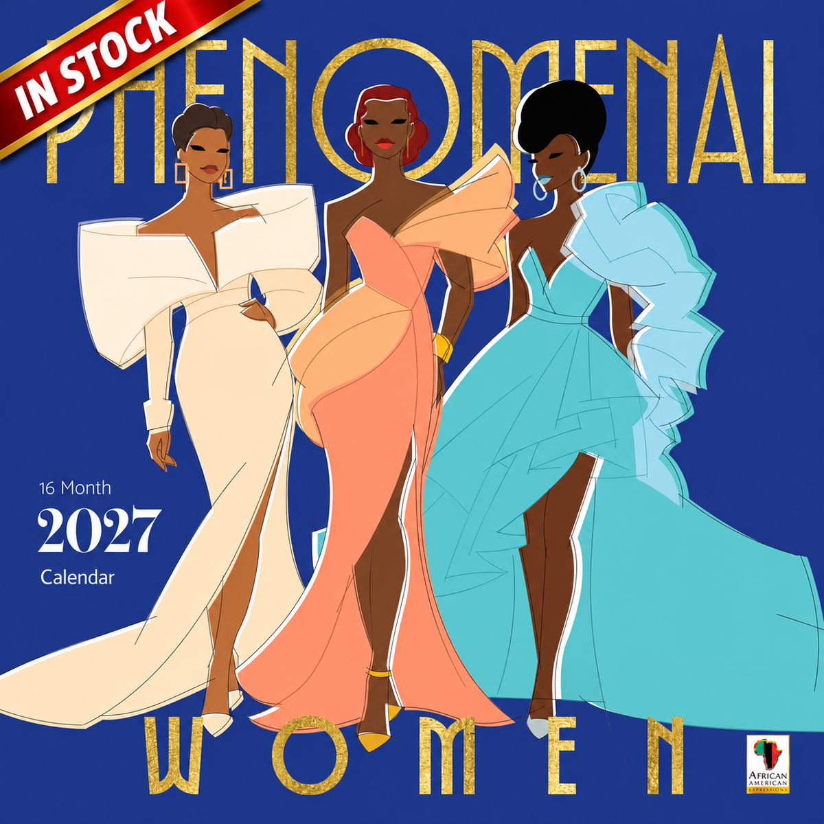 2027 Phenomenal Women Wall Calendar - FashionMojos.com FashionMojos.com