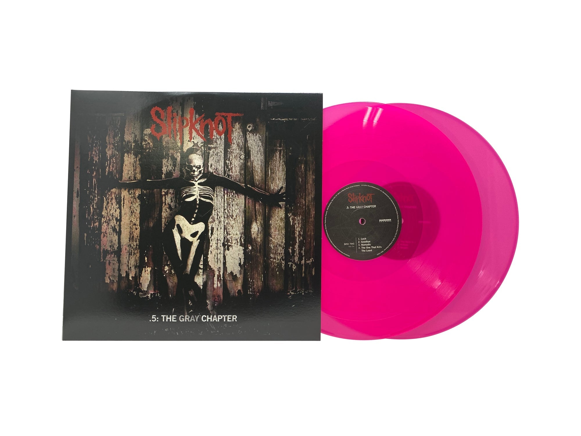 Slipknot - .5: The Gray Chapter (Limited Edition Pink Colored Vinyl) Pale Blue Dot Records