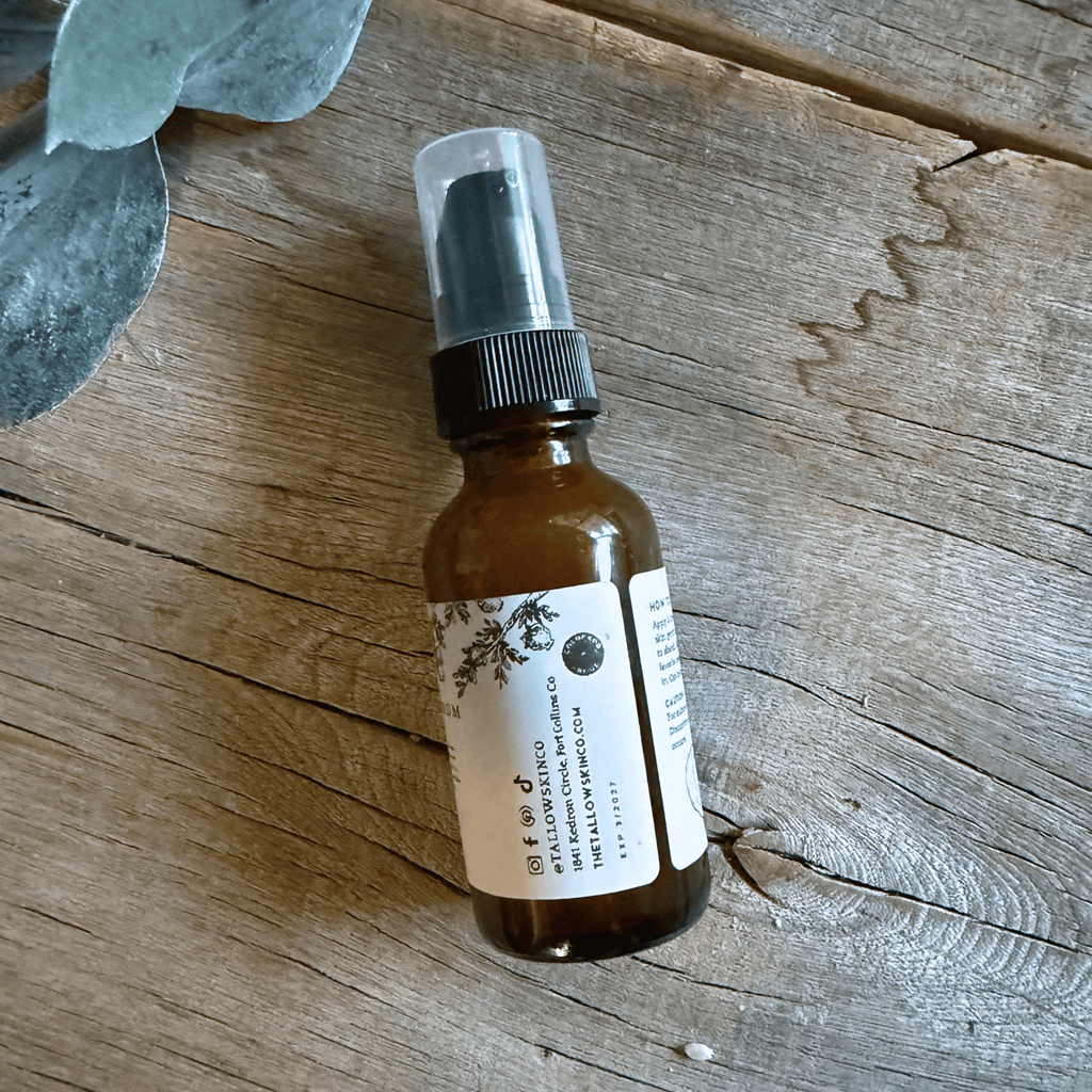 Photo Finish | Reishi & Pomegranate Firm & Lift Anti-Aging Serum Tallow Skin Co.