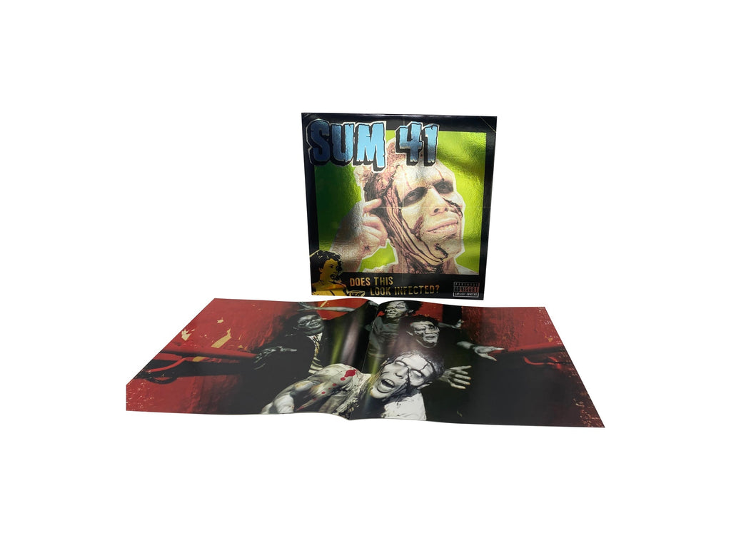 Sum 41 - Does This Look Infected (Limited Edition Red w/ Specs Colored Vinyl) [Import] Pale Blue Dot Records