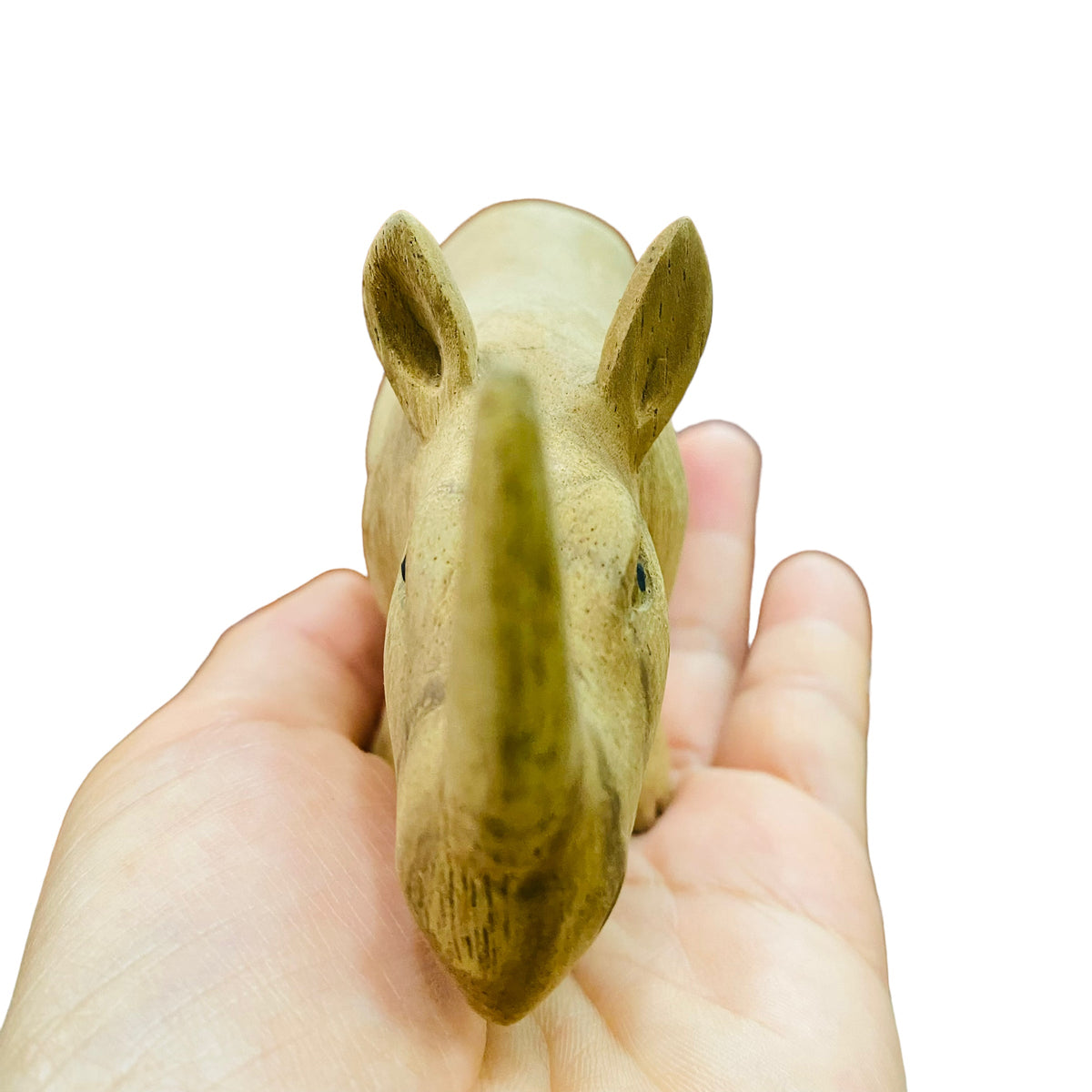 wooden-handcrafted-rhino-figurine-decoration Music Frog Co