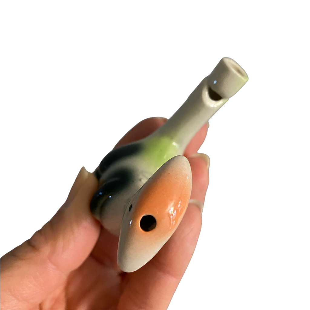 Ceramic Water Whistle Wind Instrument Dinosaur Music Frog Co