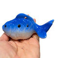 Ceramic Goldfish Ocarina Ocean blue Music Frog Co