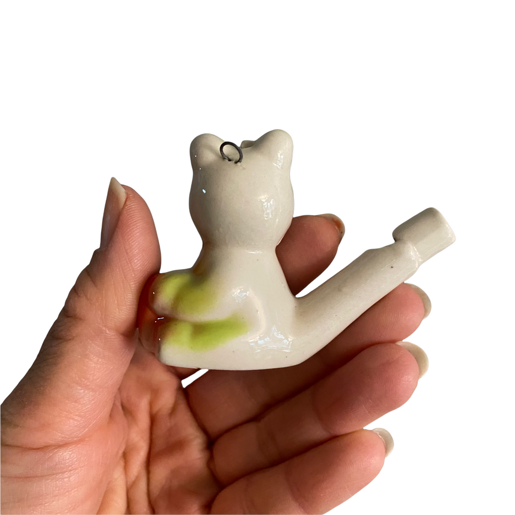 Ceramic Water Whistle Wind Instrument Bear Music Frog Co