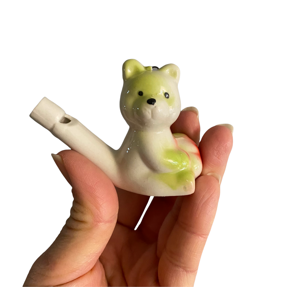 Ceramic Water Whistle Wind Instrument Bear Music Frog Co