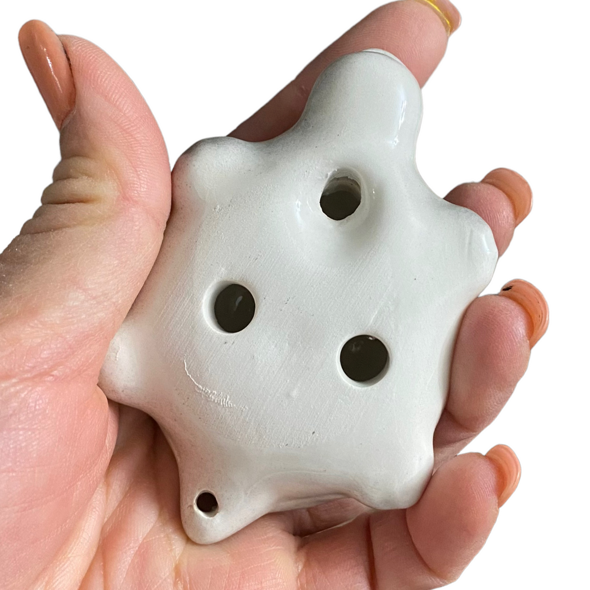 Ceramic Turtle Ocarina Ocean Black Music Frog Co