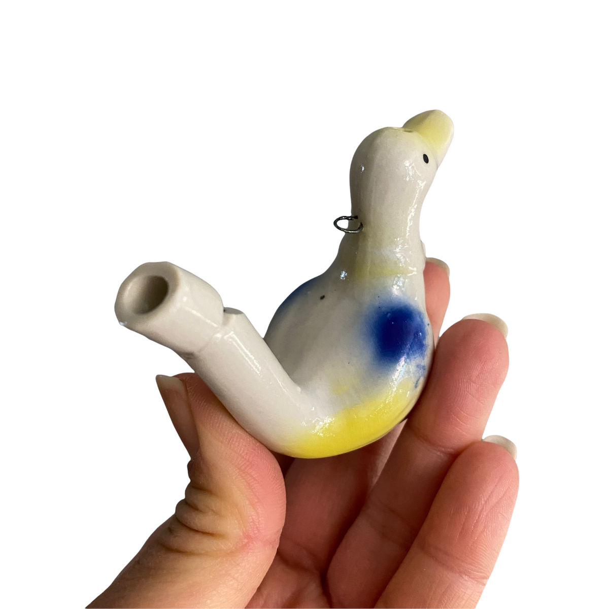 Ceramic Water Whistle Wind Instrument Duck Music Frog Co