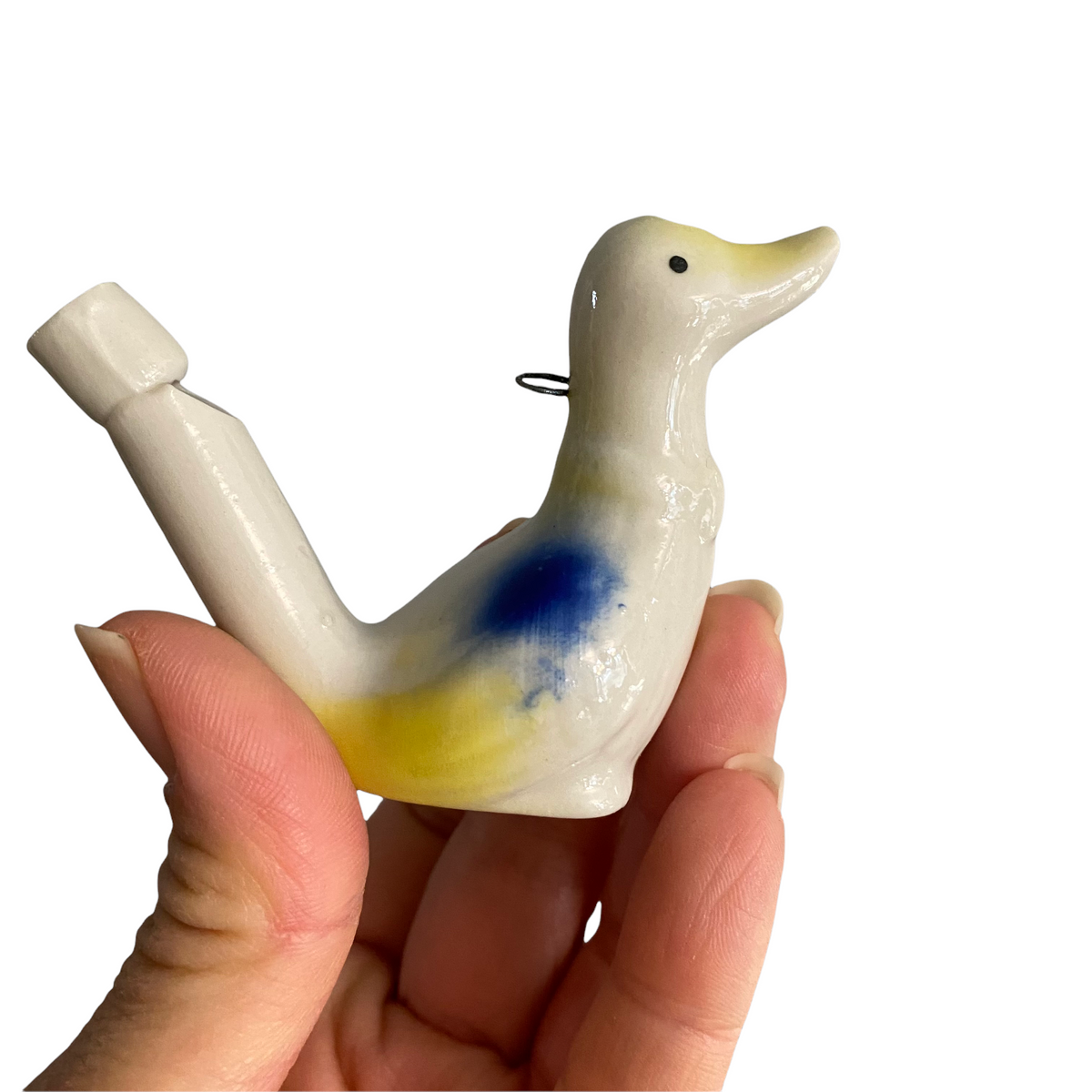 Ceramic Water Whistle Wind Instrument Duck Music Frog Co