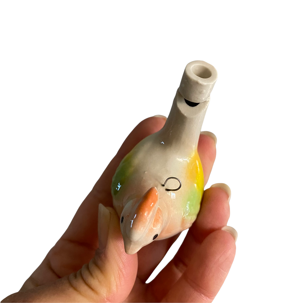 Ceramic Water Whistle Wind Instrument Rooster Music Frog Co