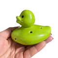 Ceramic Duck Ocarina Green Music Frog Co