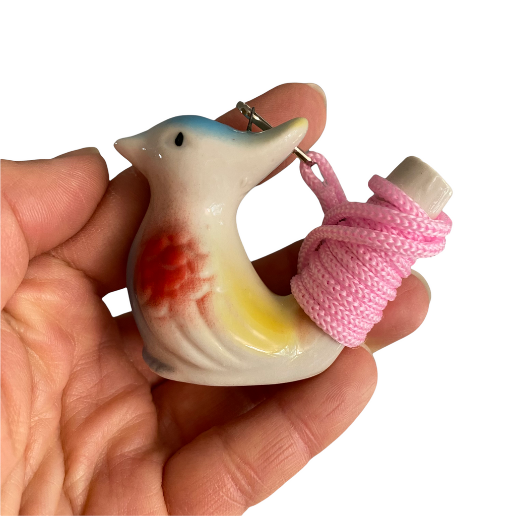 Ceramic Water Whistle Wind Instrument Bird (Crest) Music Frog Co