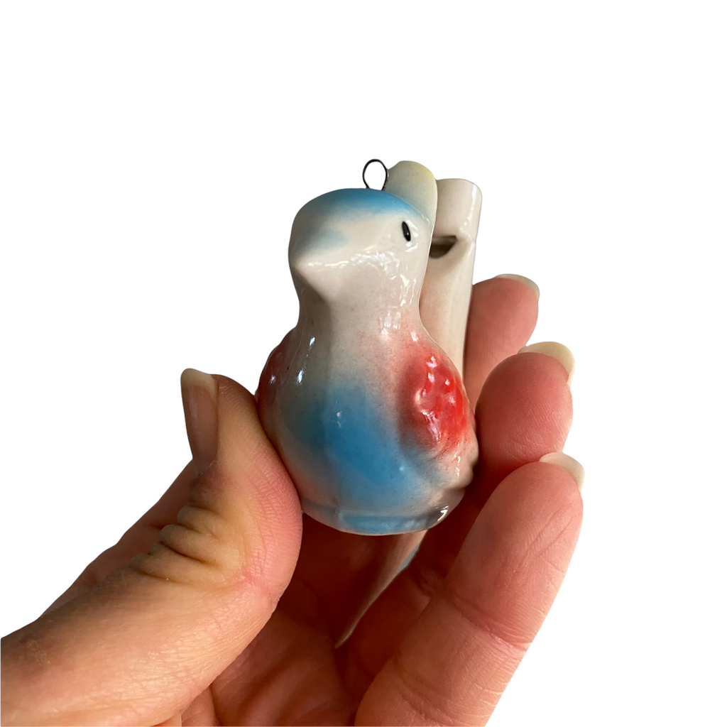 Ceramic Water Whistle Wind Instrument Bird (Crest) Music Frog Co