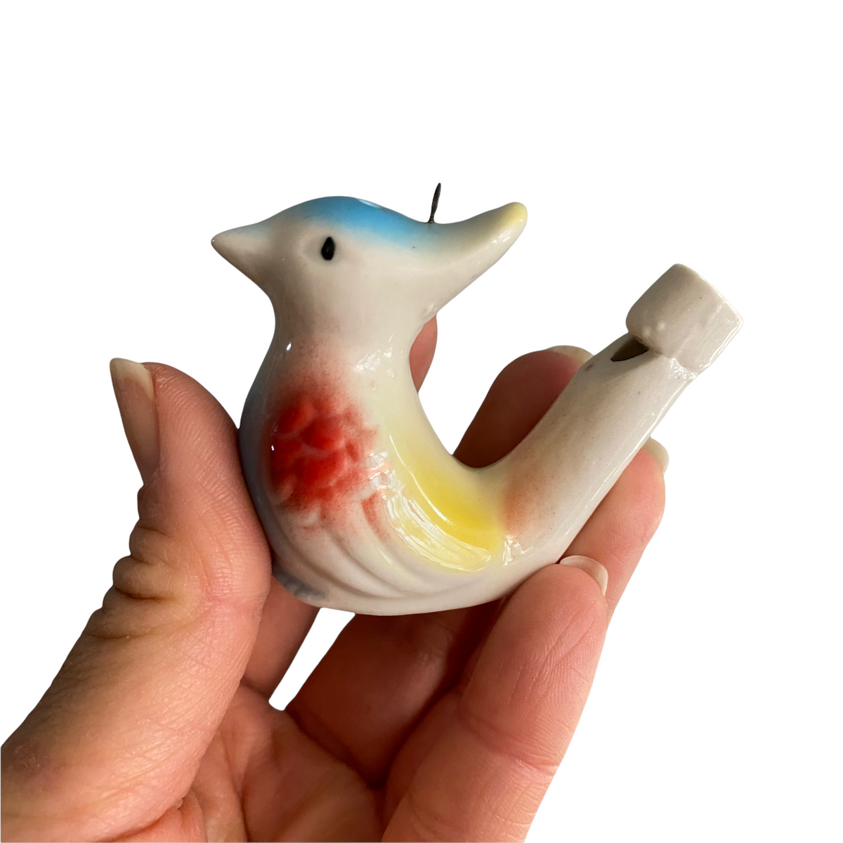 Ceramic Water Whistle Wind Instrument Bird (Crest) Music Frog Co