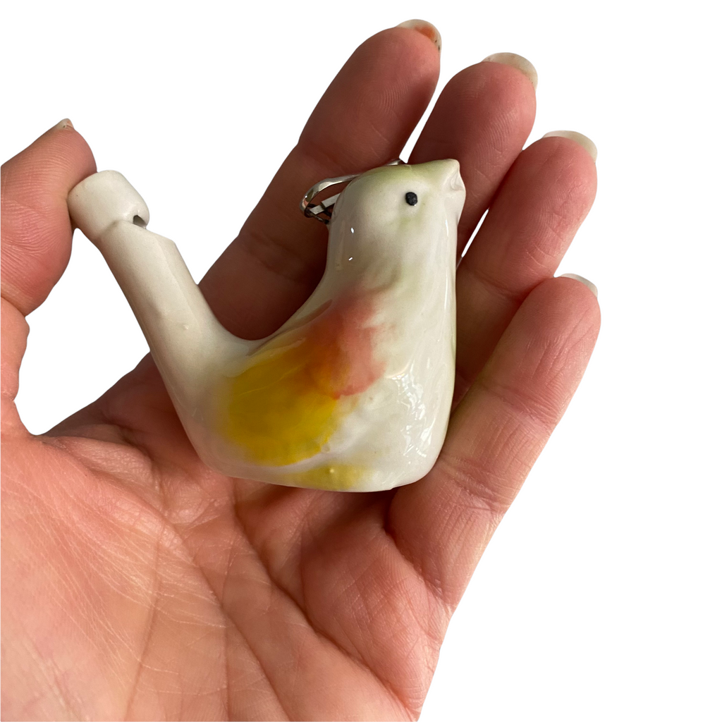 Ceramic Water Whistle Wind Instrument Bird Music Frog Co