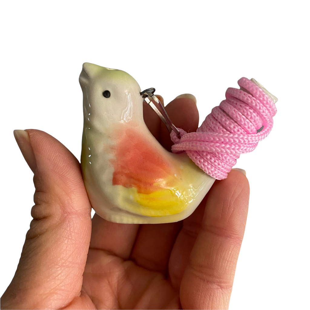 Ceramic Water Whistle Wind Instrument Bird Music Frog Co