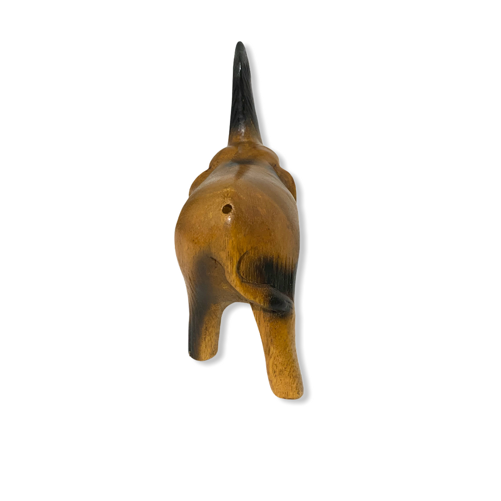 Oak Wooden whistle asian Elephant Music Frog Co