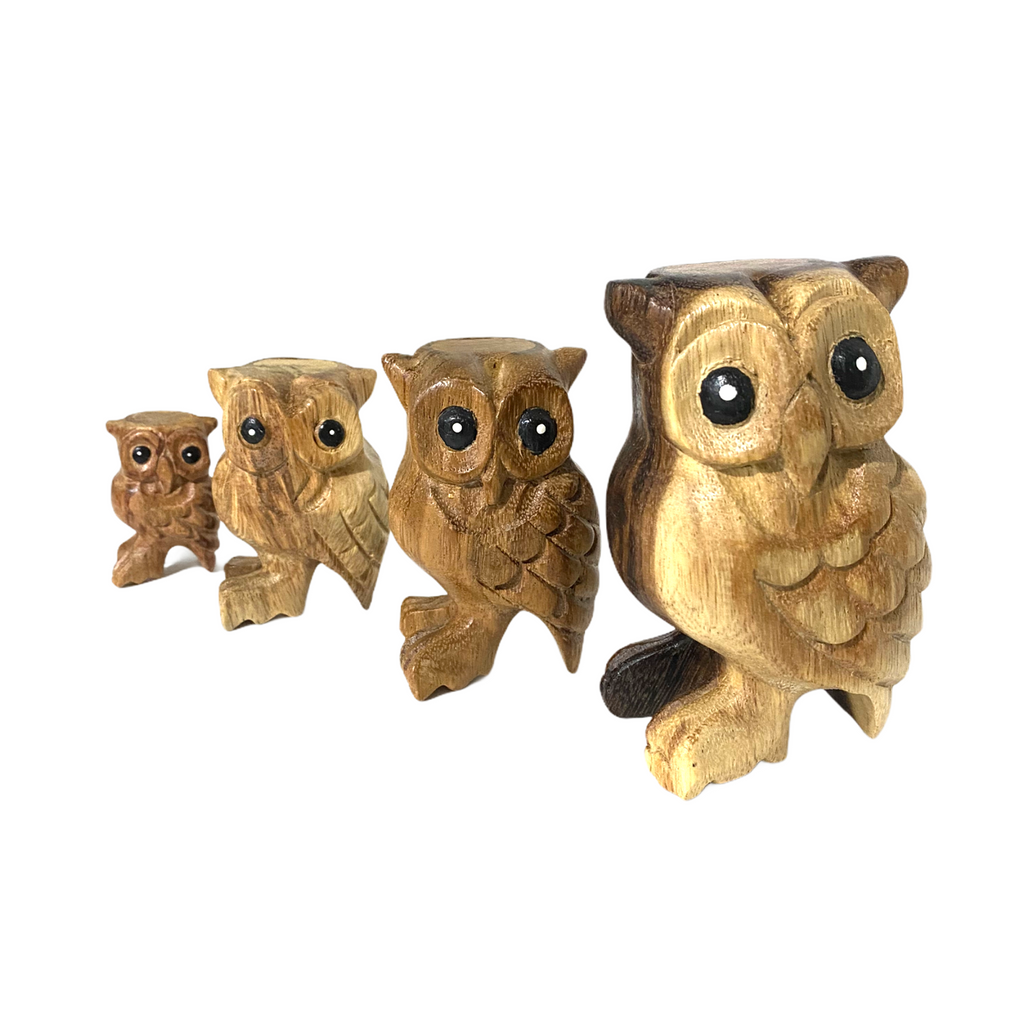 5" Wooden Musical Whistle Owl Instrument Music Frog Co
