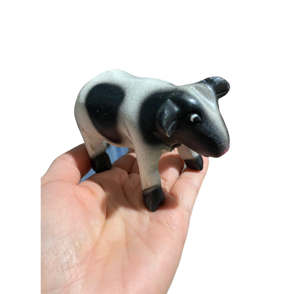 3" Painted Wooden Musical Whistle Cow Instrument Music Frog Co