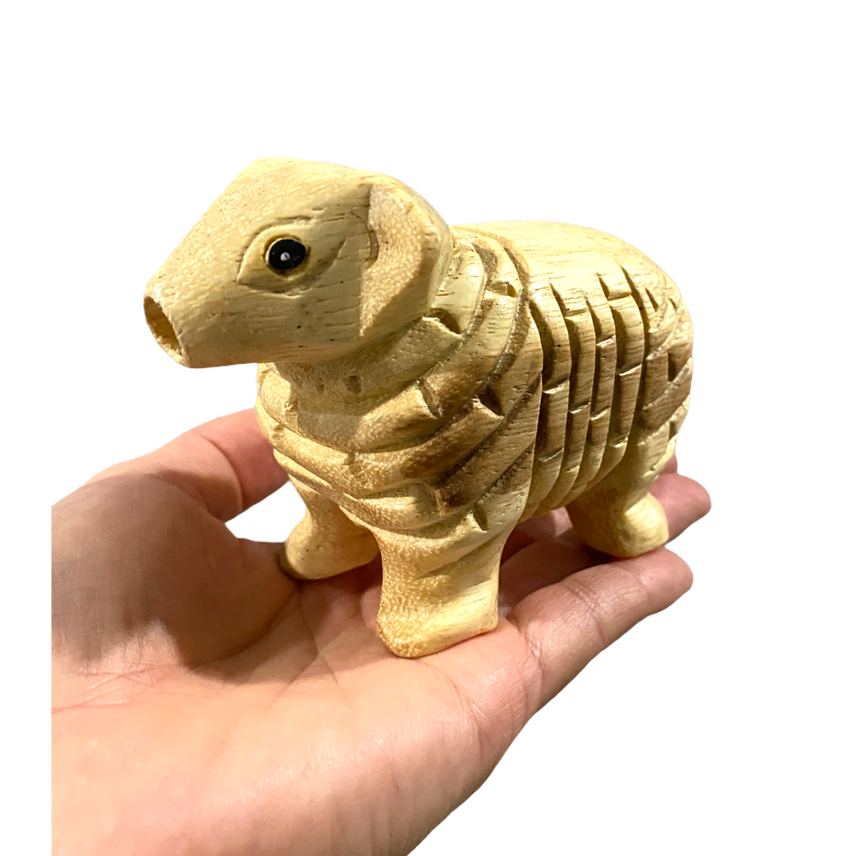 Wooden Musical Whistle Sheep Instrument Music Frog Co