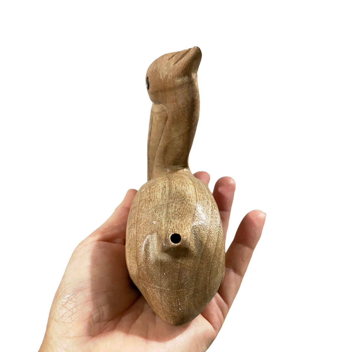 Wooden Whistle Musical Pelican Percussion Instrument Music Frog Co