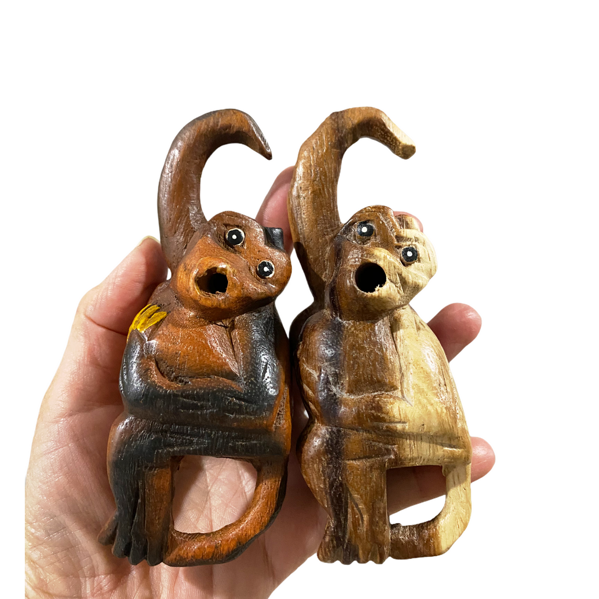 Wooden Musical Whistle Monkey Instrument Music Frog Co