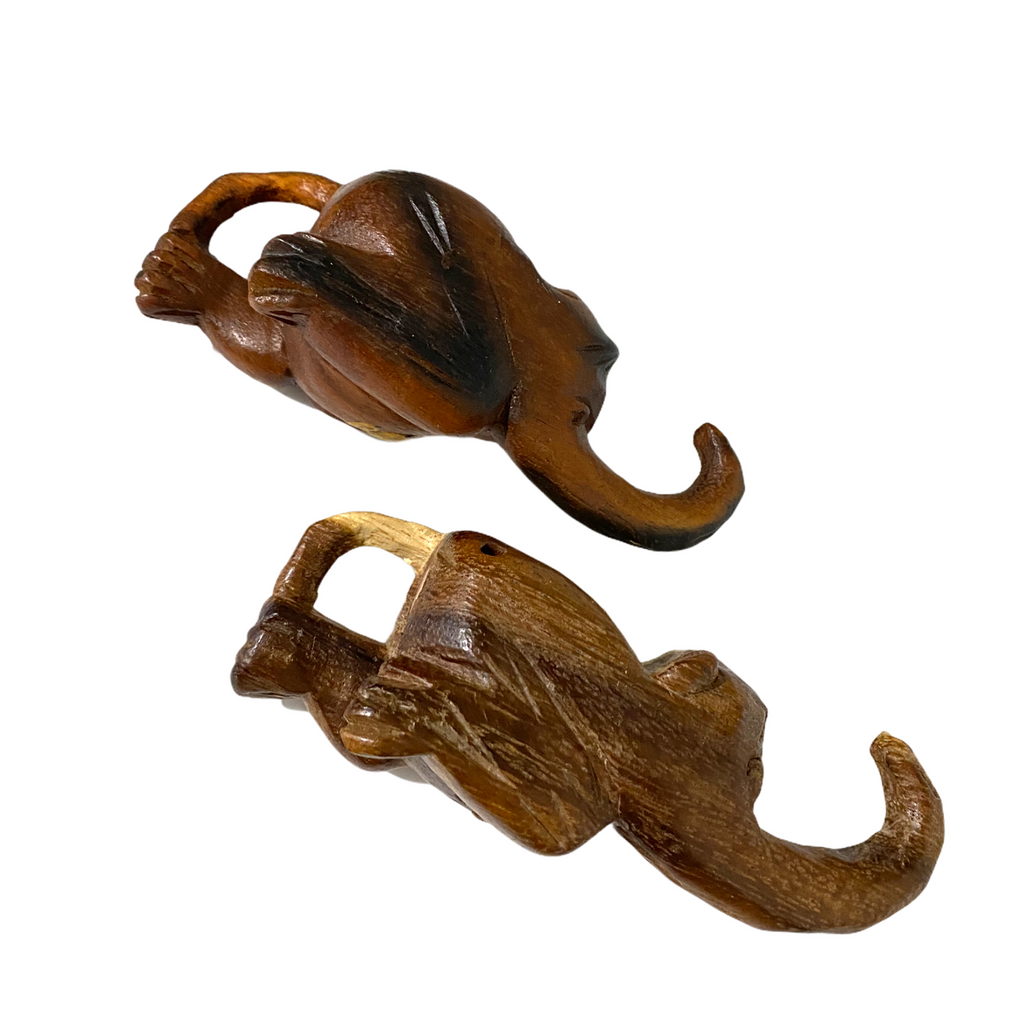Wooden Musical Whistle Monkey Instrument Music Frog Co