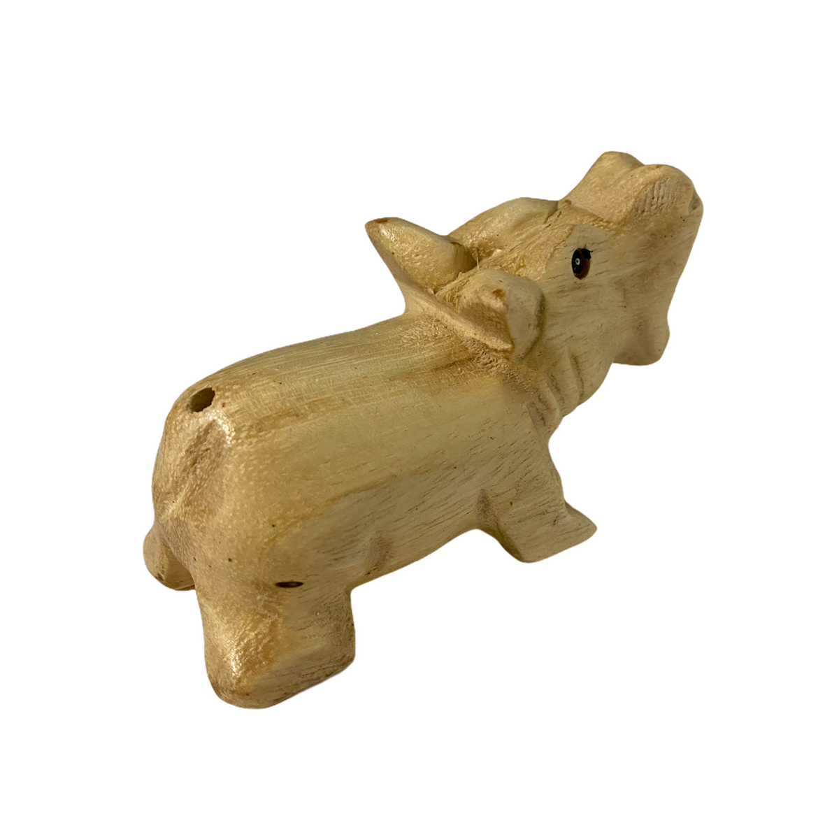 Wooden Musical Whistle Hippo Instrument Music Frog Co