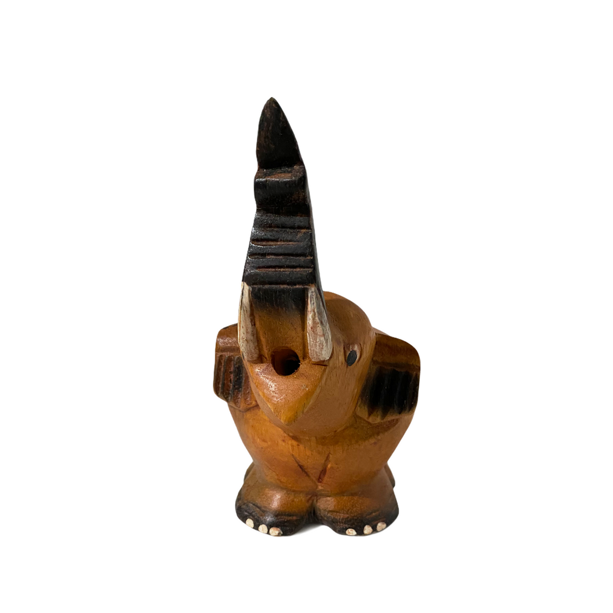 oak-wooden-musical-whistle-elephant-percussion-instrument Music Frog Co