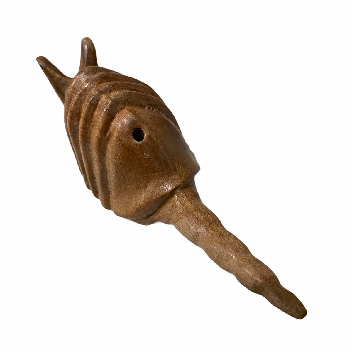 Wooden Musical Armadillo Whistle  Instrument Music Frog Co
