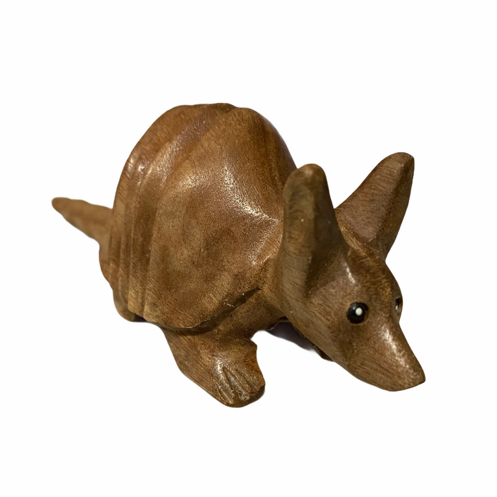 Wooden Musical Armadillo Whistle  Instrument Music Frog Co