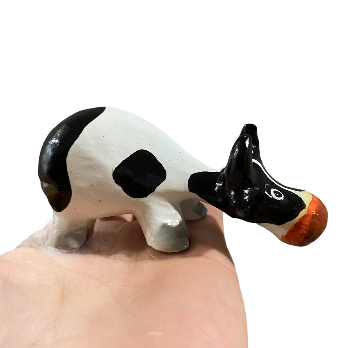 Wooden Cow Shelf Decoration Music Frog Co