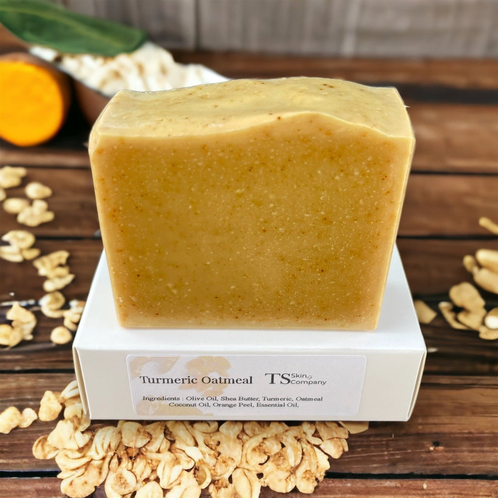Turmeric + Oatmeal Soap 4 oz TS Skin Company